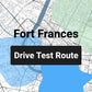 Fort Frances Drive Test Route