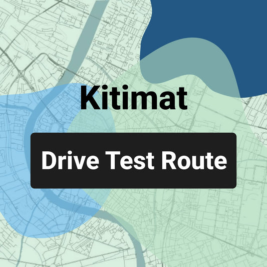 Kitimat ICBC Road Test Route