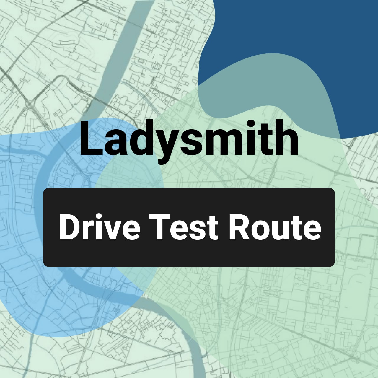 Ladysmith ICBC Road Test Route