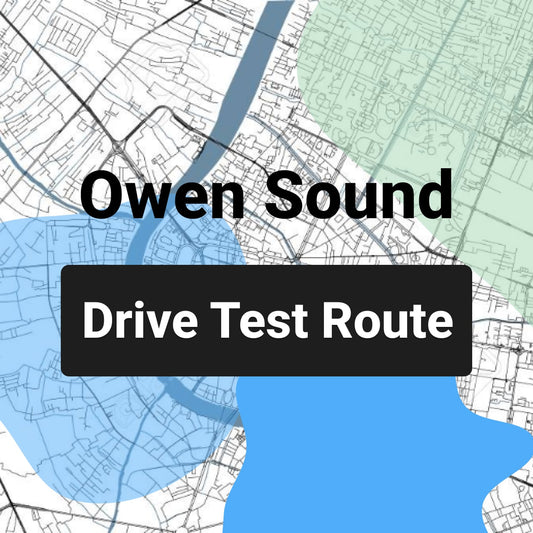 Owen Sound Drive Test Route