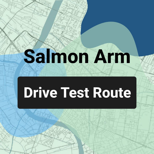 Salmon Arm ICBC Road Test Route