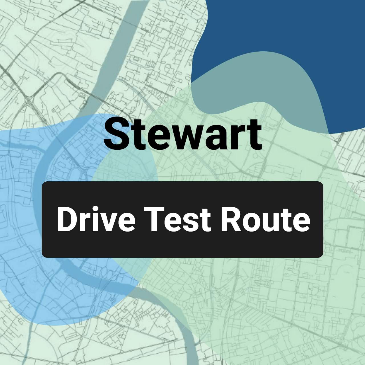 Stewart ICBC Road Test Route