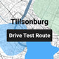 Tillsonburg Drive Test Route