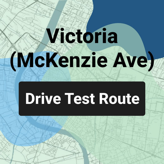 Victoria (McKenzie Ave.) ICBC Road Test Route