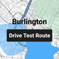 Burlington DriveTest Route