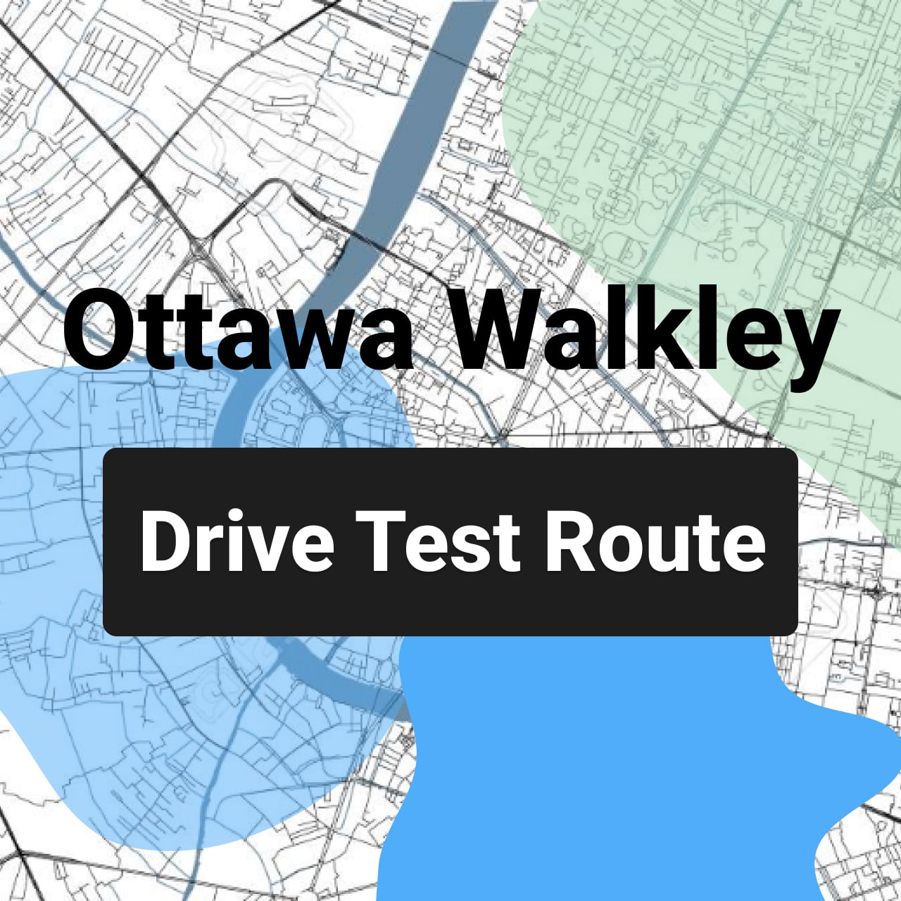 Ottawa Walkley DriveTest Route