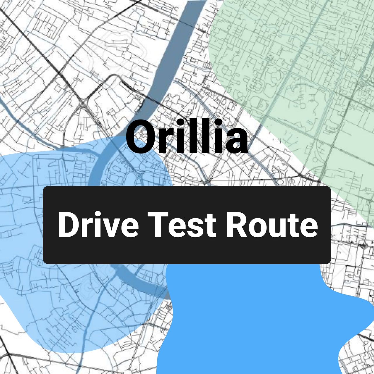 Orillia Drive Test Centre Routes