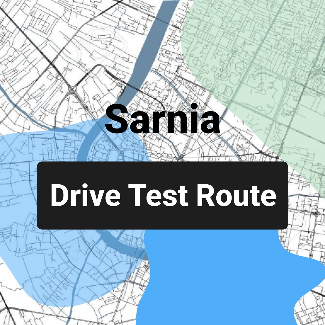 Sarnia Drive Test Route